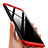 Handyhülle Hülle Kunststoff Schutzhülle Tasche Matt Vorder und Rückseite 360 Grad M01 für Samsung Galaxy S8 Plus