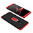 Handyhülle Hülle Kunststoff Schutzhülle Tasche Matt Vorder und Rückseite 360 Grad mit Fingerring Ständer für Xiaomi Redmi 5 Plus Plusfarbig