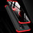 Handyhülle Hülle Kunststoff Schutzhülle Tasche Matt Vorder und Rückseite 360 Grad mit Fingerring Ständer für Xiaomi Redmi Note 8 Pro