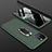 Handyhülle Hülle Kunststoff Schutzhülle Tasche Matt Vorder und Rückseite 360 Grad mit Fingerring Ständer R01 für Apple iPhone 11 Pro Grün