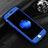 Handyhülle Hülle Kunststoff Schutzhülle Tasche Matt Vorder und Rückseite 360 Grad P01 für Apple iPhone 7
