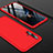 Handyhülle Hülle Kunststoff Schutzhülle Tasche Matt Vorder und Rückseite 360 Grad P01 für Huawei Honor 20 Rot