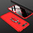 Handyhülle Hülle Kunststoff Schutzhülle Tasche Matt Vorder und Rückseite 360 Grad P01 für Huawei Honor V20 Rot