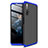Handyhülle Hülle Kunststoff Schutzhülle Tasche Matt Vorder und Rückseite 360 Grad P02 für Huawei Honor 20S Blau und Schwarz
