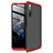 Handyhülle Hülle Kunststoff Schutzhülle Tasche Matt Vorder und Rückseite 360 Grad P02 für Huawei Honor 20S Rot und Schwarz