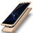 Handyhülle Hülle Kunststoff Schutzhülle Tasche Matt Vorder und Rückseite 360 Grad Q02 für Samsung Galaxy S8 Plus Gold