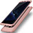Handyhülle Hülle Kunststoff Schutzhülle Tasche Matt Vorder und Rückseite 360 Grad Q02 für Samsung Galaxy S8 Plus Rosegold