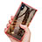 Handyhülle Hülle Kunststoff Schutzhülle Tasche Spiegel Matt Vorder und Rückseite 360 Grad für Apple iPhone Xs Max Rot