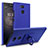 Handyhülle Hülle Kunststoff Schutzhülle Tasche Treibsand für Sony Xperia L2 Blau