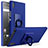 Handyhülle Hülle Kunststoff Schutzhülle Treibsand mit Fingerring Ständer für Sony Xperia XA1 Blau