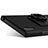 Handyhülle Hülle Kunststoff Schutzhülle Treibsand mit Fingerring Ständer für Sony Xperia XA1 Schwarz