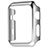 Handyhülle Hülle Luxus Aluminium Metall Rahmen C03 für Apple iWatch 3 38mm Silber
