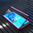 Handyhülle Hülle Luxus Aluminium Metall Rahmen Spiegel 360 Grad Ganzkörper Tasche für Huawei Mate 40 Lite 5G Violett