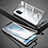 Handyhülle Hülle Luxus Aluminium Metall Rahmen Spiegel 360 Grad Ganzkörper Tasche für OnePlus 8T 5G