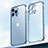 Handyhülle Hülle Luxus Aluminium Metall Rahmen Spiegel 360 Grad Ganzkörper Tasche M01 für Apple iPhone 13 Pro Max