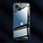 Handyhülle Hülle Luxus Aluminium Metall Rahmen Spiegel 360 Grad Ganzkörper Tasche M05 für Apple iPhone 13