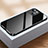 Handyhülle Hülle Luxus Aluminium Metall Rahmen Spiegel 360 Grad Ganzkörper Tasche M07 für Apple iPhone 13