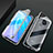 Handyhülle Hülle Luxus Aluminium Metall Rahmen Spiegel 360 Grad Ganzkörper Tasche M10 für Vivo Nex 3 5G