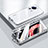 Handyhülle Hülle Luxus Aluminium Metall Rahmen Spiegel 360 Grad Ganzkörper Tasche P01 für Xiaomi Mi 12 Lite NE 5G