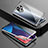 Handyhülle Hülle Luxus Aluminium Metall Rahmen Spiegel 360 Grad Ganzkörper Tasche T01 für Xiaomi Redmi K30 Pro 5G