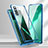 Handyhülle Hülle Luxus Aluminium Metall Rahmen Spiegel 360 Grad Ganzkörper Tasche T02 für Huawei P40 Lite 5G