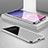 Handyhülle Hülle Luxus Aluminium Metall Rahmen Spiegel 360 Grad Ganzkörper Tasche T05 für Samsung Galaxy S10e