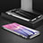 Handyhülle Hülle Luxus Aluminium Metall Rahmen Spiegel 360 Grad Ganzkörper Tasche T09 für Samsung Galaxy S10 Plus