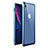 Handyhülle Hülle Luxus Aluminium Metall Rahmen Spiegel 360 Grad Tasche für Apple iPhone XR Blau