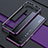 Handyhülle Hülle Luxus Aluminium Metall Rahmen Spiegel 360 Grad Tasche für Huawei P30 Violett