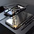 Handyhülle Hülle Luxus Aluminium Metall Rahmen Spiegel 360 Grad Tasche M01 für Apple iPhone SE (2020)