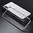 Handyhülle Hülle Luxus Aluminium Metall Rahmen Spiegel 360 Grad Tasche M01 für Apple iPhone Xs Max