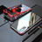Handyhülle Hülle Luxus Aluminium Metall Rahmen Spiegel 360 Grad Tasche M01 für Huawei P20