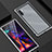 Handyhülle Hülle Luxus Aluminium Metall Rahmen Spiegel 360 Grad Tasche M01 für Samsung Galaxy Note 10 Plus 5G