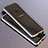 Handyhülle Hülle Luxus Aluminium Metall Rahmen Spiegel 360 Grad Tasche M01 für Samsung Galaxy S9
