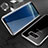 Handyhülle Hülle Luxus Aluminium Metall Rahmen Spiegel 360 Grad Tasche M02 für Samsung Galaxy S8