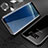 Handyhülle Hülle Luxus Aluminium Metall Rahmen Spiegel 360 Grad Tasche M02 für Samsung Galaxy S8