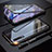 Handyhülle Hülle Luxus Aluminium Metall Rahmen Spiegel 360 Grad Tasche M03 für Xiaomi Mi A3