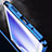 Handyhülle Hülle Luxus Aluminium Metall Rahmen Spiegel 360 Grad Tasche M04 für Xiaomi Poco X2