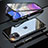 Handyhülle Hülle Luxus Aluminium Metall Rahmen Spiegel 360 Grad Tasche M06 für Apple iPhone 11