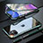 Handyhülle Hülle Luxus Aluminium Metall Rahmen Spiegel 360 Grad Tasche M06 für Apple iPhone 11 Grün