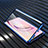 Handyhülle Hülle Luxus Aluminium Metall Rahmen Spiegel 360 Grad Tasche M08 für Xiaomi Mi 10 Pro Blau