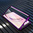 Handyhülle Hülle Luxus Aluminium Metall Rahmen Spiegel 360 Grad Tasche M08 für Xiaomi Mi 10 Pro Violett
