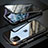 Handyhülle Hülle Luxus Aluminium Metall Rahmen Spiegel 360 Grad Tasche M11 für Apple iPhone 11 Pro Max