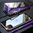 Handyhülle Hülle Luxus Aluminium Metall Rahmen Spiegel 360 Grad Tasche M12 für Apple iPhone 11 Pro Max