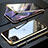 Handyhülle Hülle Luxus Aluminium Metall Rahmen Spiegel 360 Grad Tasche M12 für Apple iPhone 11 Pro Max Gold