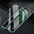 Handyhülle Hülle Luxus Aluminium Metall Rahmen Spiegel 360 Grad Tasche T01 für Apple iPhone 11