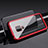 Handyhülle Hülle Luxus Aluminium Metall Rahmen Spiegel 360 Grad Tasche T01 für Huawei Mate 20 Rot