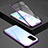 Handyhülle Hülle Luxus Aluminium Metall Rahmen Spiegel 360 Grad Tasche T02 für Samsung Galaxy S20 Plus 5G Violett