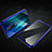Handyhülle Hülle Luxus Aluminium Metall Rahmen Spiegel 360 Grad Tasche T04 für Oppo R17 Pro Blau