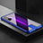 Handyhülle Hülle Luxus Aluminium Metall Rahmen Spiegel 360 Grad Tasche T06 für Huawei Honor 20 Pro Blau